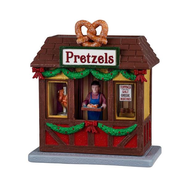 Lemax Pretzel Hut