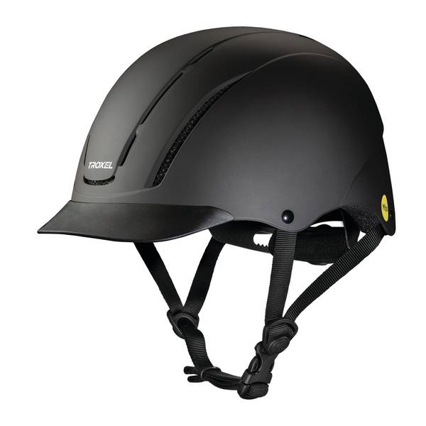 Photo of Spirit Medium Multi-Directional Impact Protection System Helmet-Black Duratec