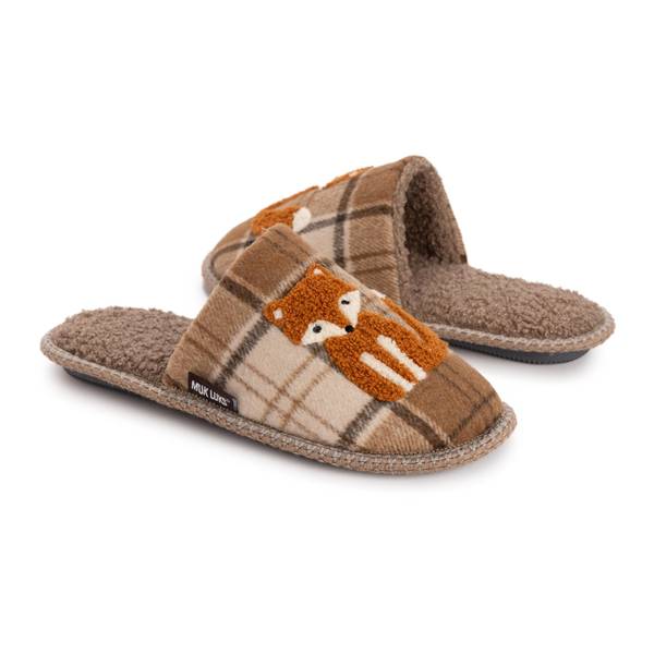 Photo of Women's Novelty Punch Needle Scuff Slippers