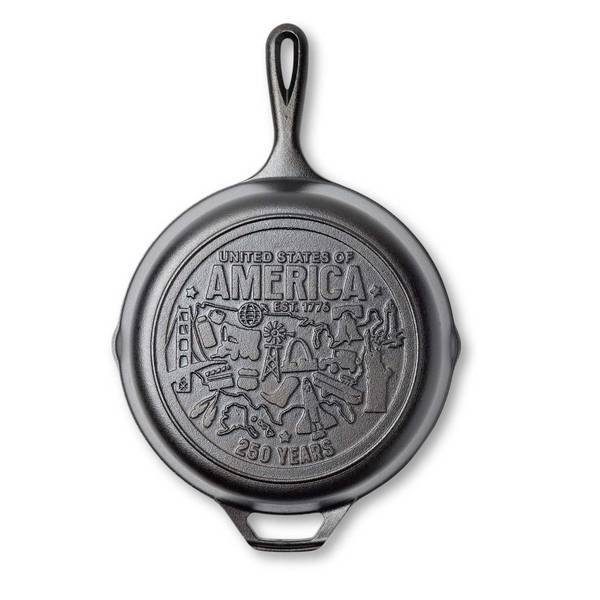 Photo of 10.25" 250th Seasoned Cast Iron Skillet