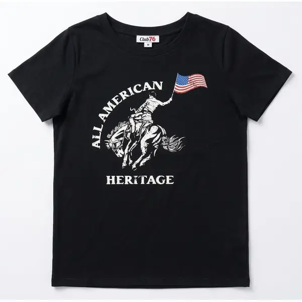 Club 76 Boy's Rodeo Rider Tee - 003723-Y07-S02-S | Blain's Farm