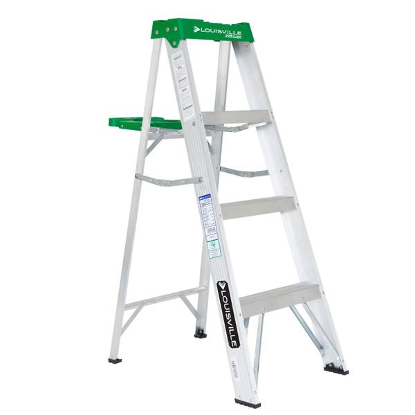 Photo of 4' Aluminum Step Ladder Type II