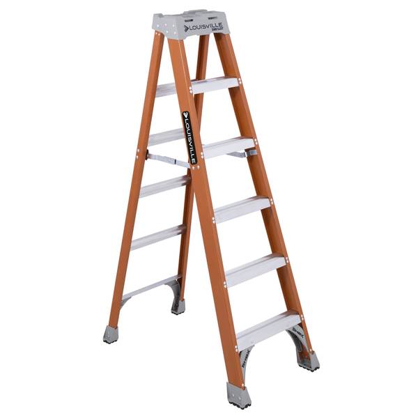 Photo of 6' Fiberglass Step Ladder Type IA