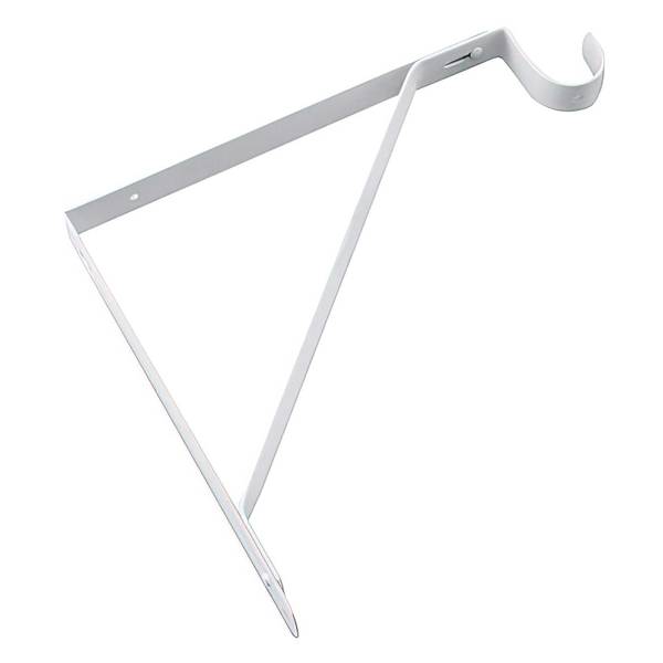 Photo of 11-1/2" Shelf and Rod Support- White