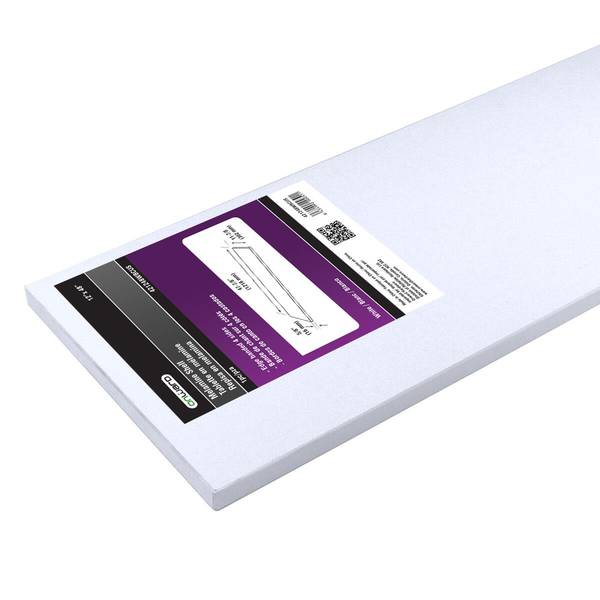 Photo of 12"X48"X5/8" Melamine Shelf- White