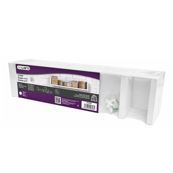 Photo of 3 Pack U Shelf- White