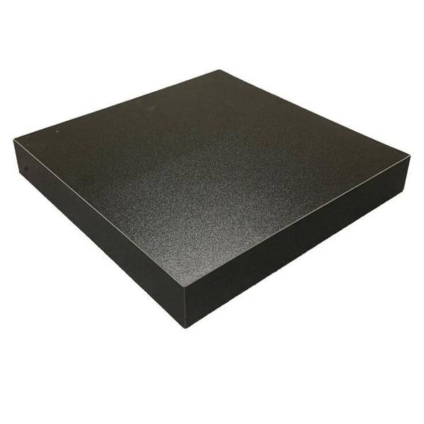 Photo of 9.75"X9.25"X1.5" Floating Shelf- Black