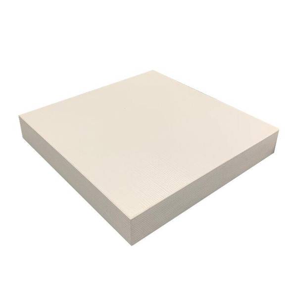 Photo of 9.75"X9.25"X1.5" Floating Shelf- White