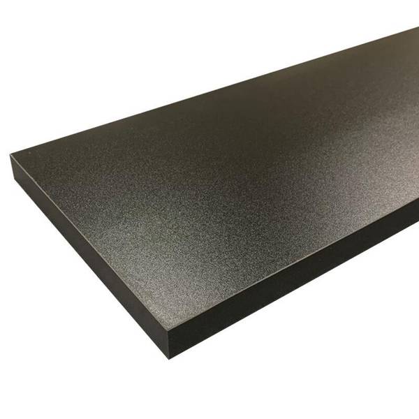 Photo of 35.5"X9.25"X1" Floating Shelf- Black