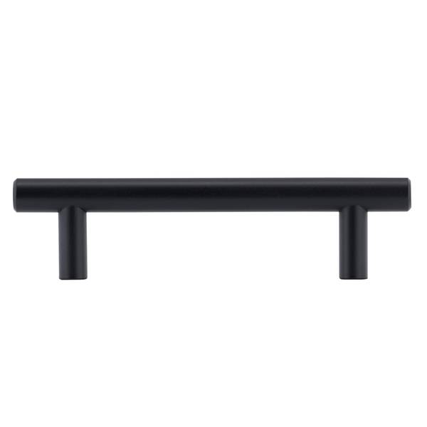 Photo of 5 Pack 96mm Contemporary Steel Pulls - Matte Black