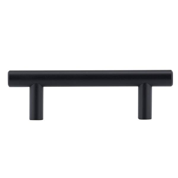 Photo of 5 Pack Contemporary Steel Pulls- Black