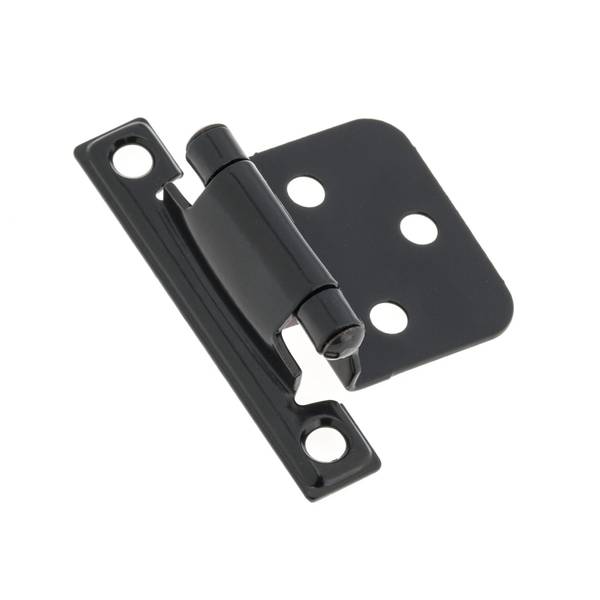 Photo of 20 Pack Semi-Concealed Self-Closing Hinge - Matte Black