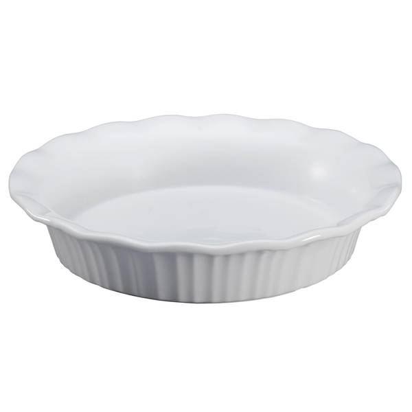 Photo of French White 9" Pie Plate