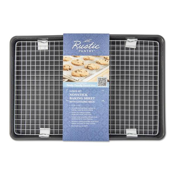 Photo of 2-piece Set Nonstick Baking Sheet with Cooling Rack
