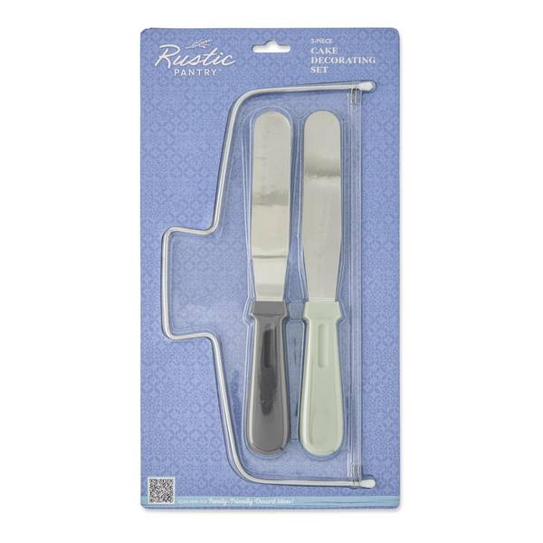 Rustic Pantry 3-Piece Cake Decorating Set, 20% Off