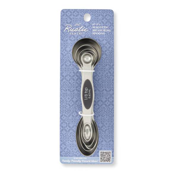 Photo of 6-Piece Stackable Magnetic Measuring Spoons