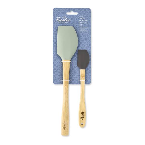 Photo of 2-piece Large and Mini Spatula Set