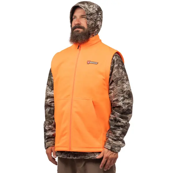 Huntworth Men's Blaze Knit Jersey Unlined Vest - HO-9355-BZ-M