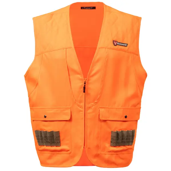 Huntworth Men's 4XL Blaze Hunting Lightweight Front Loading Vest