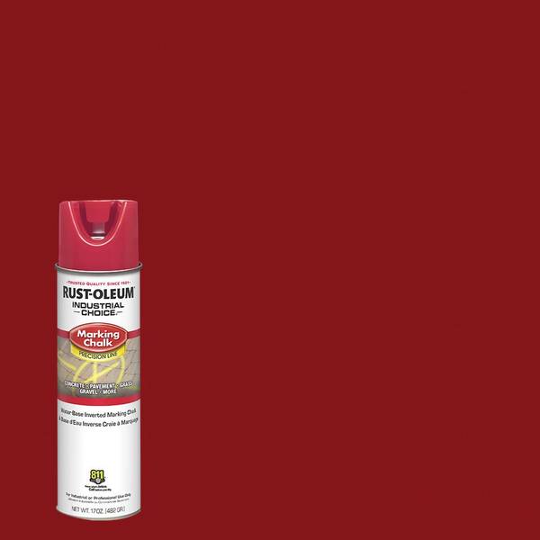 Photo of 17 oz Industrial Choice MC1800 Red Marking Chalk Spray