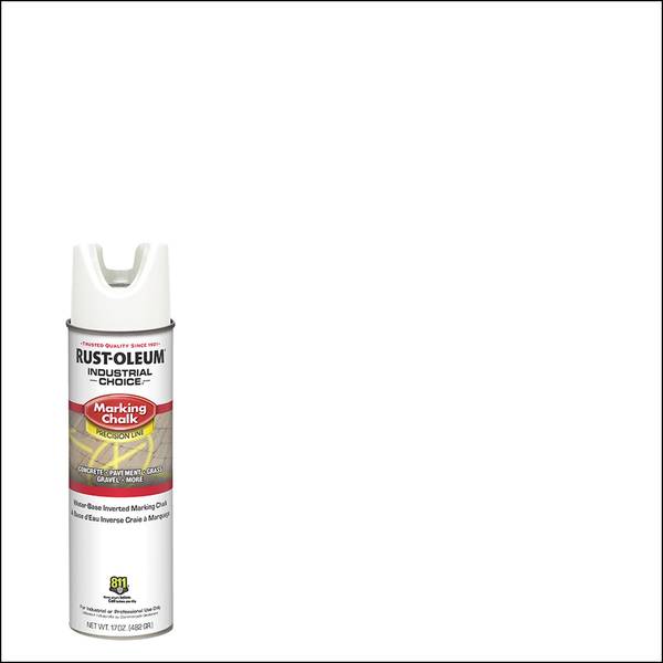 Photo of 17 oz Industrial Choice MC1800 White Marking Chalk Spray