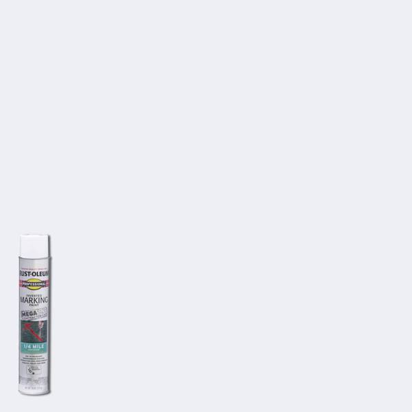 Photo of 26 oz Professional White Inverted Marking Mega Spray Paint