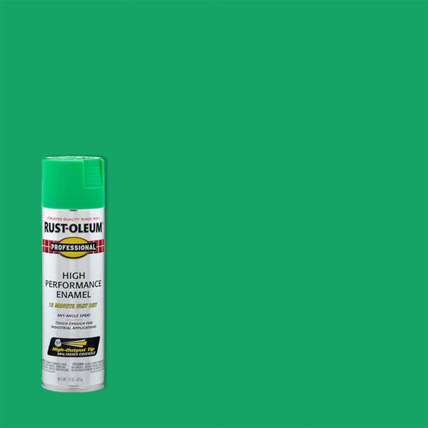 Photo of 15 oz Professional Gloss Safety Green Enamel Spray