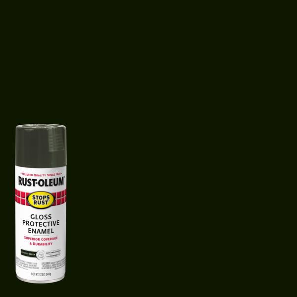 Photo of 12 oz Stops Rust Gloss Cypress Spray Paint
