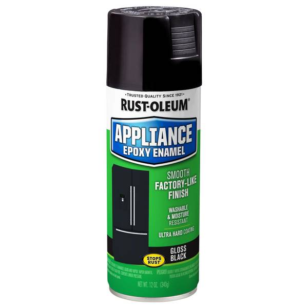 Photo of 12 oz Appliance Epoxy Enamel Black Spray