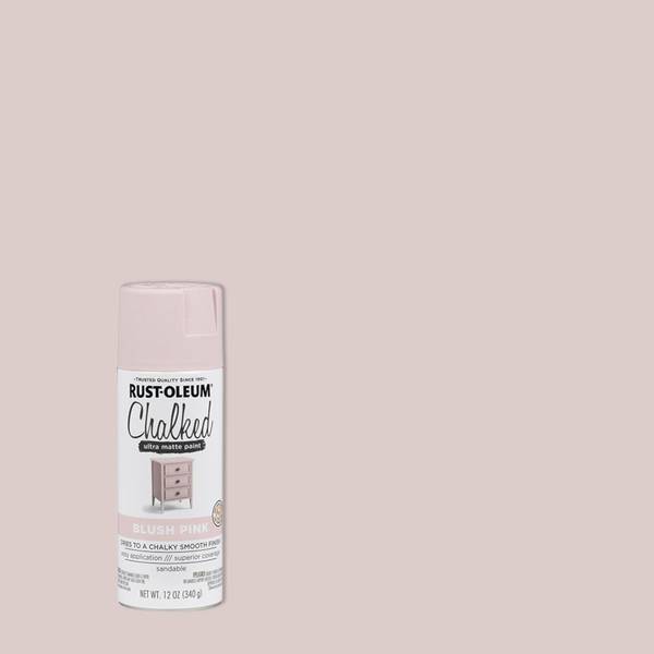 Photo of 12 oz Chalked Ultra Matte Blush Pink Spray Paint