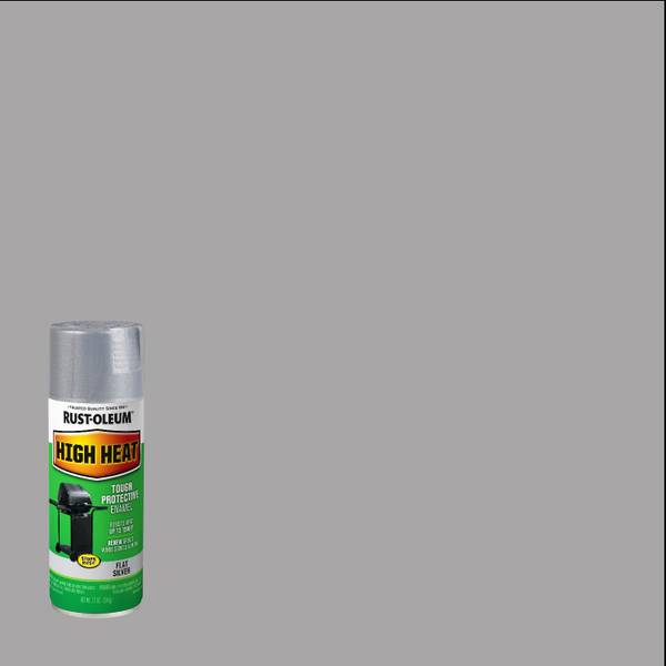 Photo of 12 oz High Heat Silver Spray Paint