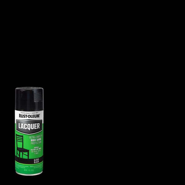 Photo of 11oz Lacquer Gloss Black Spray Paint
