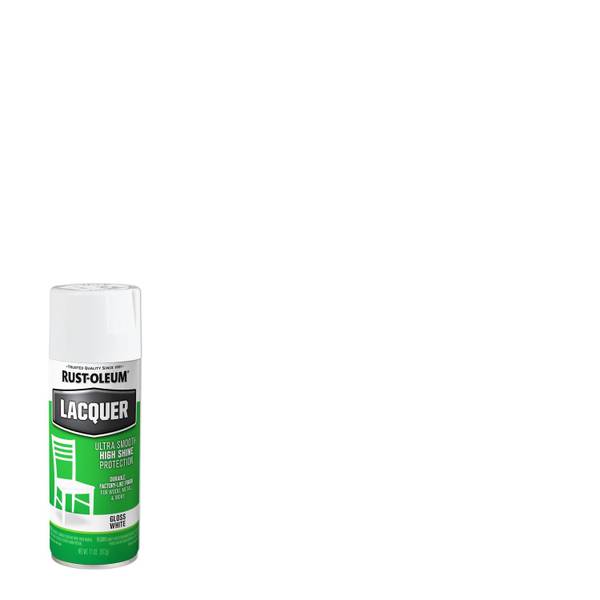Photo of 11 oz Lacquer Gloss White Spray Paint