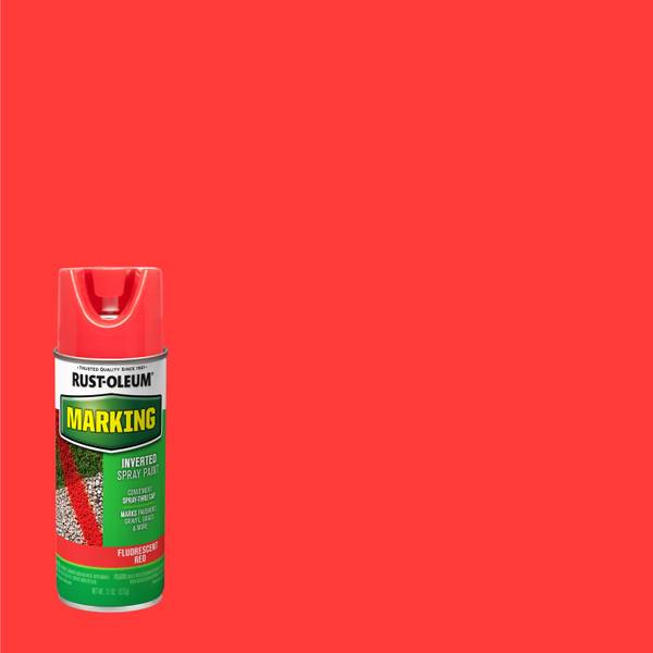 Photo of 11oz Specialty Marking Fluorescent Red Spray Paint