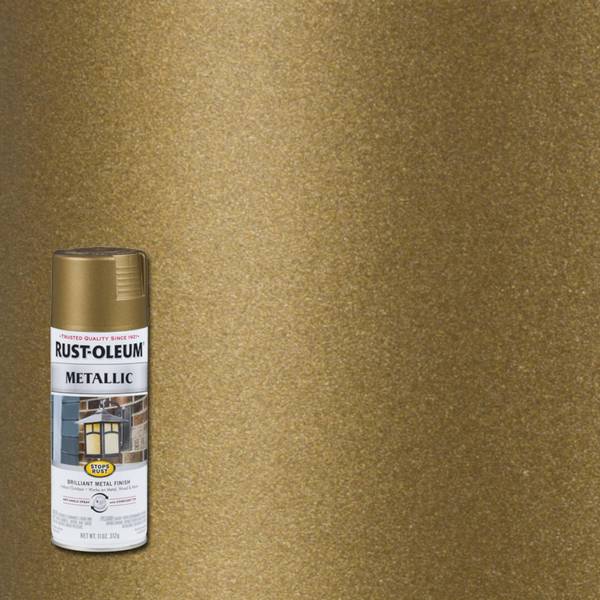Photo of 11 oz Stops Rust Metallic Champagne Bronze Spray Paint