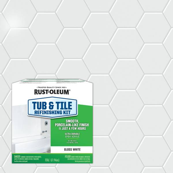 Photo of 1 Qt Tub & Tile White Refinishing Kit