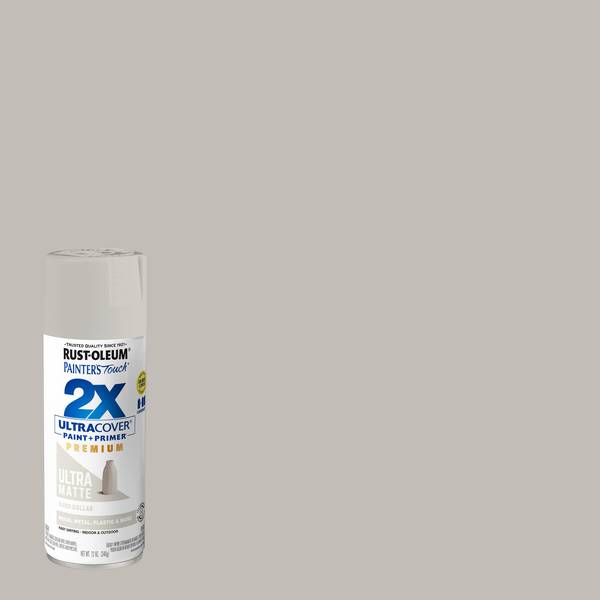 Photo of 12 oz Painter's Touch 2X Ultra Cover Matte Sand Dollar Spray Paint