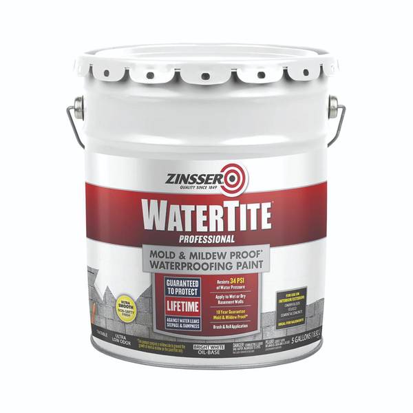 Photo of 5 Gal WaterTite Professional Mold & Mildew Proof Waterproofing Paint