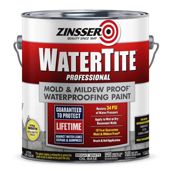 Photo of 1 Gal WaterTite Professional Mold & Mildew Proof Waterproofing Paint