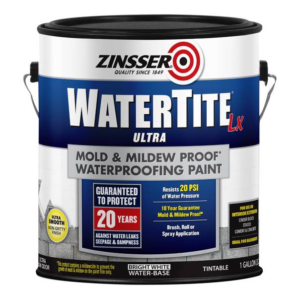 Photo of 1 Gal Watertite LX White Mold and Mildew Proof Waterproofing Paint