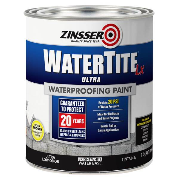 Photo of 1 Qt WaterTite LX Ultra Mold & Mildew Proof Waterproofing Paint