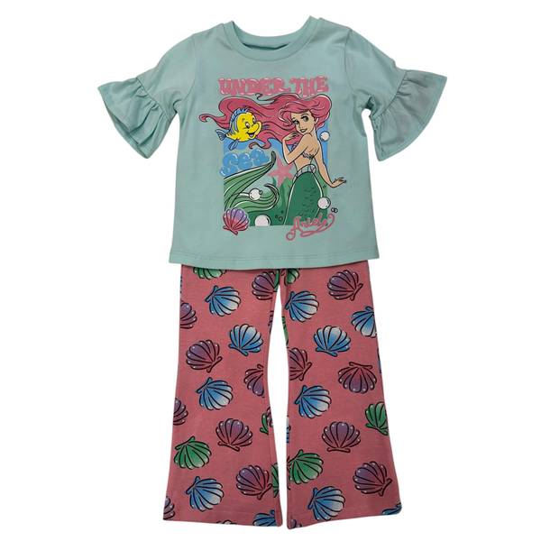 Photo of Girl's Disney Princess Graphic Tee and Legging Set
