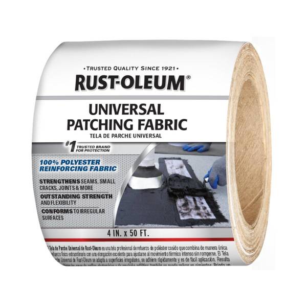 267886 4 in. x 50 ft. Universal Patching Fabric, White