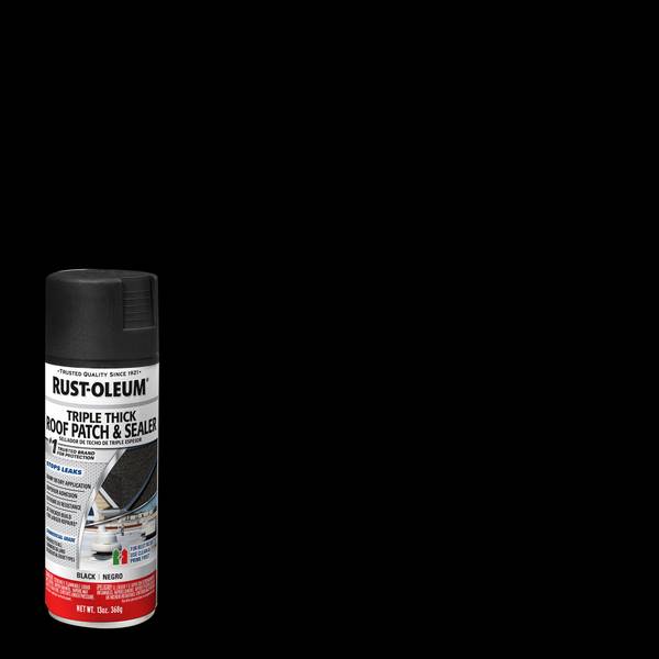 Photo of 13 oz Triple Thick Roof Patch Black Spray