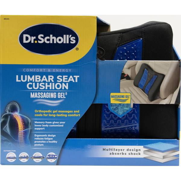 Photo of Massaging Gel Lumbar Cushion