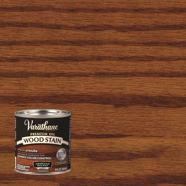 Photo of 8 oz Premium American Walnut Oil-Based Interior Wood Stain