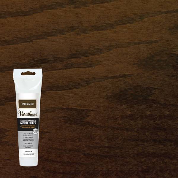Photo of 3.5 oz Dark Walnut Wood Filler Tube