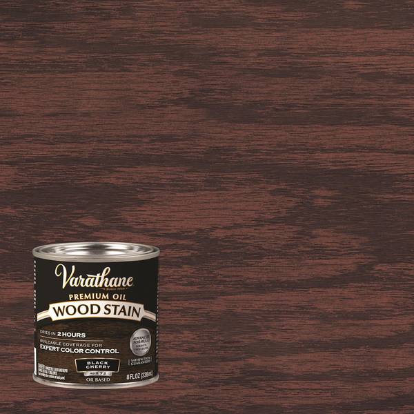 Photo of 8 oz Premium Black Cherry Oil-Based Interior Wood Stain