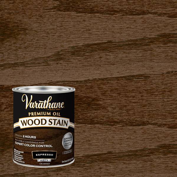 Photo of 8 oz Premium Espresso Oil-Based Interior Wood Stain