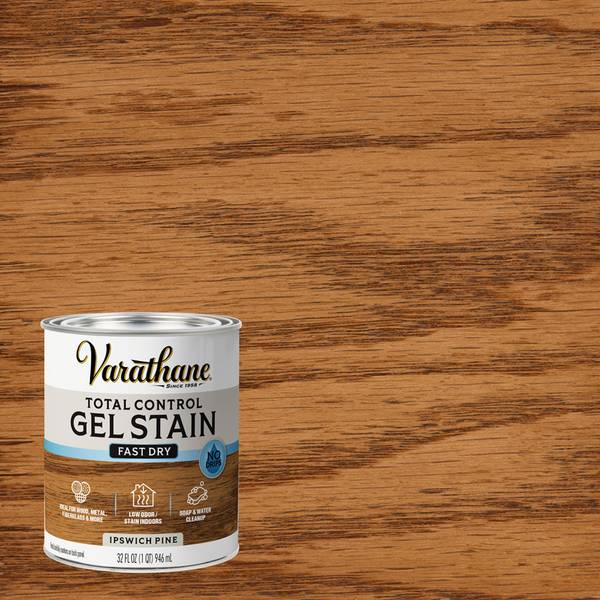 Photo of 1 Qt Total Control Ipswich Pine Water-Based Gel Stain